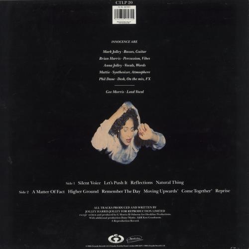 Innocence Belief vinyl LP album (LP record) UK NNILPBE580661