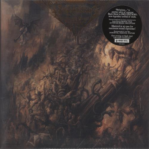 Inquisition Nefarious Dismal Orations 2-LP vinyl record set (Double LP Album) UK 3YQ2LNE838329