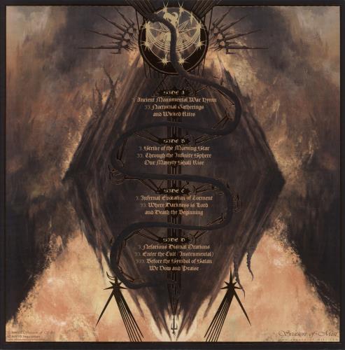 Inquisition Nefarious Dismal Orations 2-LP vinyl record set (Double LP Album) UK 3YQ2LNE838329