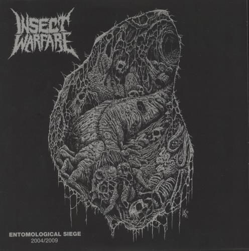 Insect Warfare Entomological Siege 2004/2009 3-LP vinyl record set (Triple LP Album) Italian 55U3LEN817955