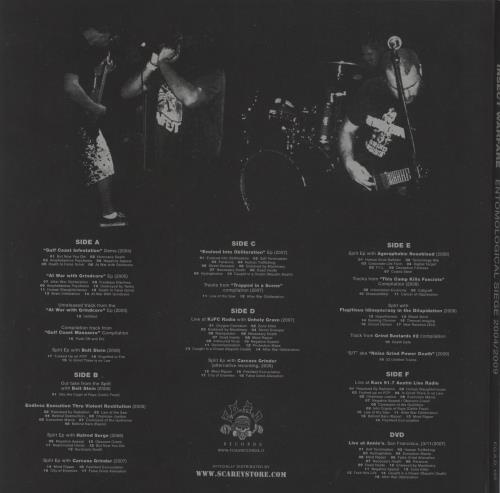 Insect Warfare Entomological Siege 2004/2009 3-LP vinyl record set (Triple LP Album) Italian 55U3LEN817955