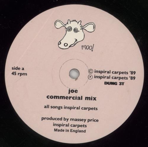 Inspiral Carpets Joe 12" vinyl single (12 inch record / Maxi-single) UK INS12JO393126