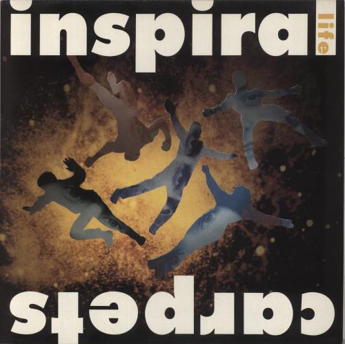 Inspiral Carpets Life - Embossed P/S vinyl LP album (LP record) UK INSLPLI684643