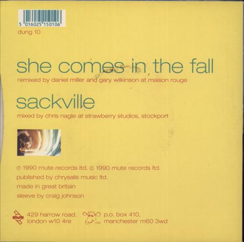 Inspiral Carpets She Comes In The Fall 7" vinyl single (7 inch record / 45) UK INS07SH109964