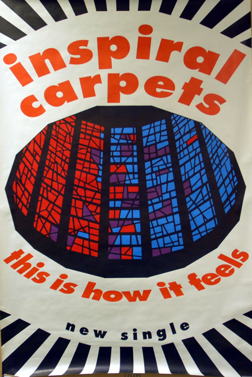 Inspiral Carpets This Is How It Feels poster UK INSPOTH13780