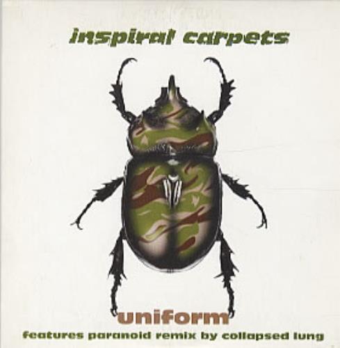 Inspiral Carpets Uniform CD single (CD5 / 5") UK INSC5UN192552
