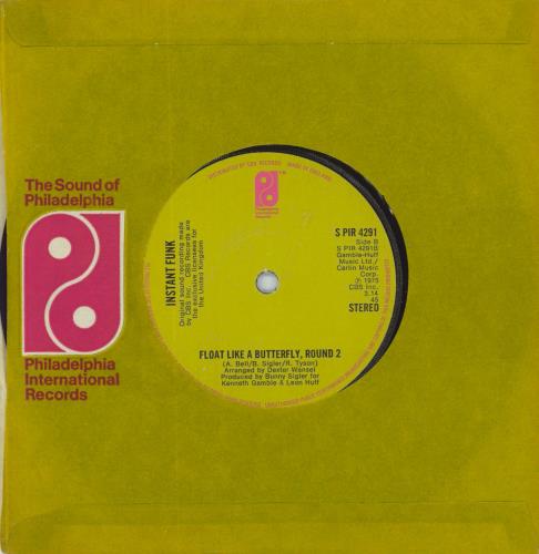 Instant Funk Float Like A Butterfly 7" vinyl single (7 inch record / 45) UK IO107FL828030