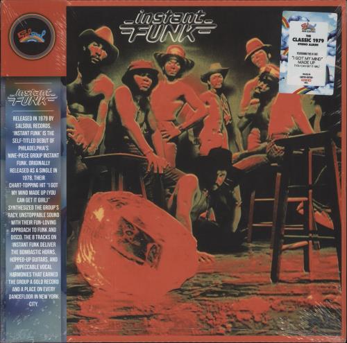 Instant Funk Instant Funk - Red Vinyl - Sealed vinyl LP album (LP record) US IO1LPIN857788