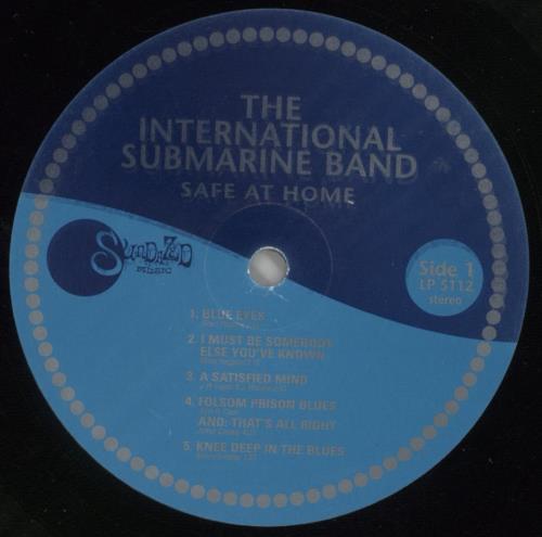 International Submarine Band Safe At Home vinyl LP album (LP record) US ISBLPSA866519
