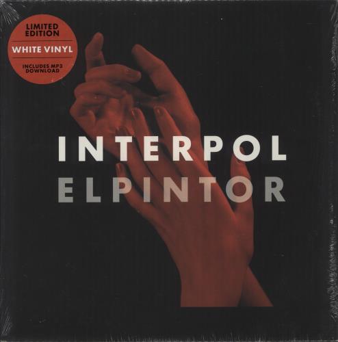 Interpol El Pintor - White Vinyl vinyl LP album (LP record) US ITPLPEL871163