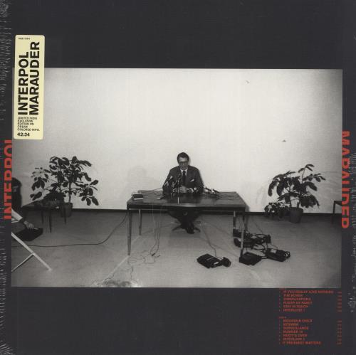 Interpol Marauder - Cream Vinyl - Sealed vinyl LP album (LP record) UK ITPLPMA702477