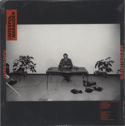 Interpol Marauder - Sealed vinyl LP album (LP record) UK ITPLPMA869846