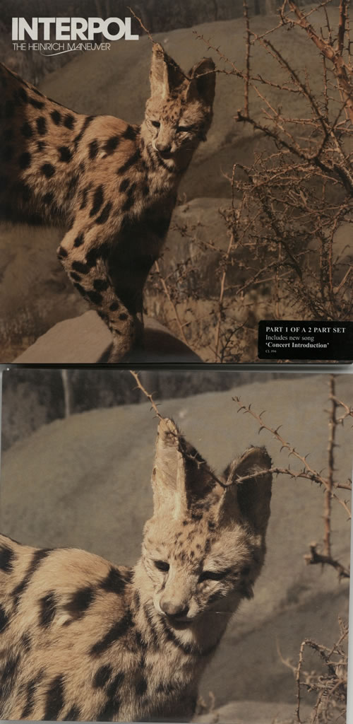 Interpol The Heinrich Maneuver 7" vinyl single (7 inch record / 45) UK ITP07TH568843