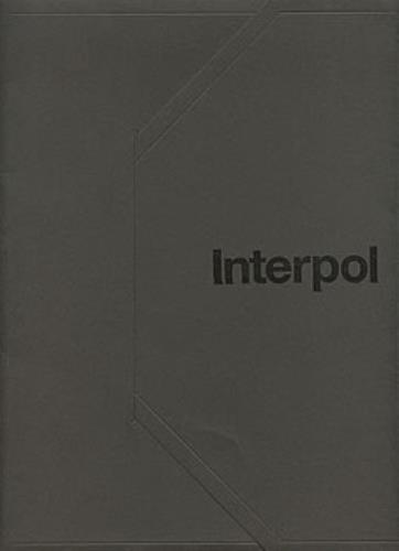 Interpol Turn On The Bright Lights media press pack US ITPPPTU313252