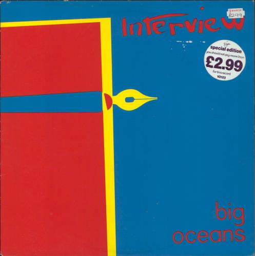 Interview Big Oceans vinyl LP album (LP record) UK IY4LPBI818769