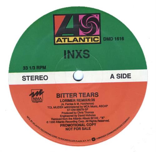 Inxs Bitter Tears 12" vinyl single (12 inch record / Maxi-single) US INX12BI125338