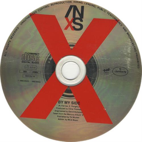 Inxs By My Side CD single (CD5 / 5") UK INXC5BY07292