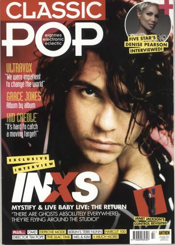 Inxs Classic Pop - October 2019 magazine UK INXMACL736672