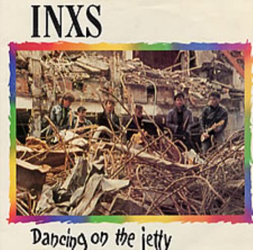 Inxs Dancing On The Jetty 7" vinyl single (7 inch record / 45) Australian INX07DA21734