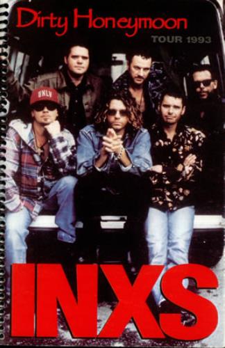 Inxs Dirty Honeymoon Tour 1993 Itinerary US INXITDI427259