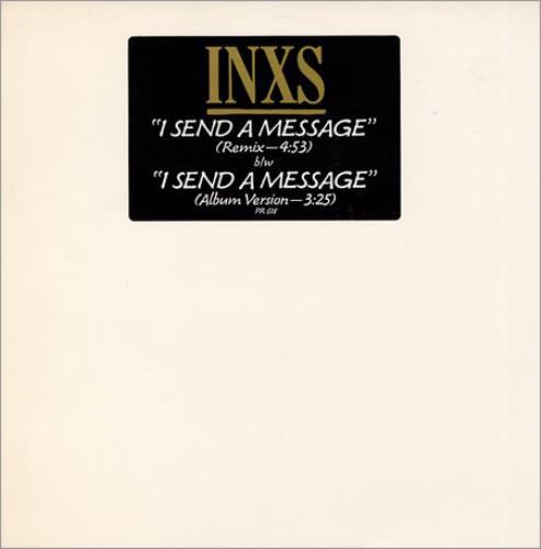 Inxs I Send A Message 12" vinyl single (12 inch record / Maxi-single) US INX12IS23357