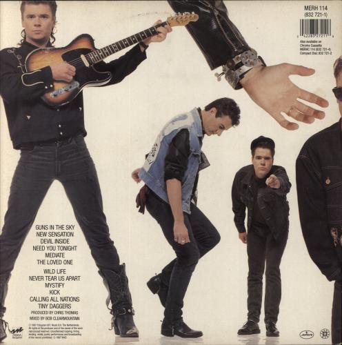 Inxs Kick - 1st vinyl LP album (LP record) UK INXLPKI237336