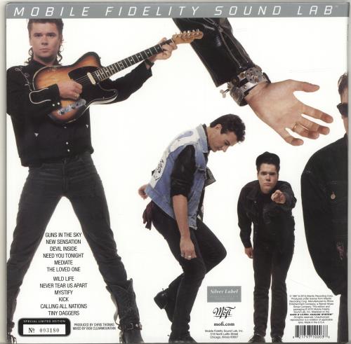 Inxs Kick vinyl LP album (LP record) US INXLPKI701044