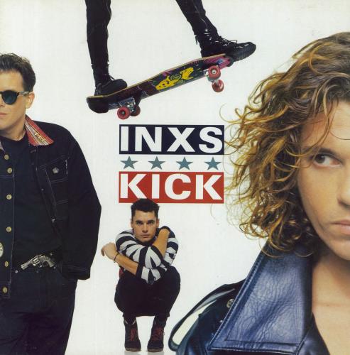 Inxs Kick vinyl LP album (LP record) Spanish INXLPKI800025