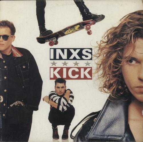 Inxs Kick vinyl LP album (LP record) Yugoslavian INXLPKI890299