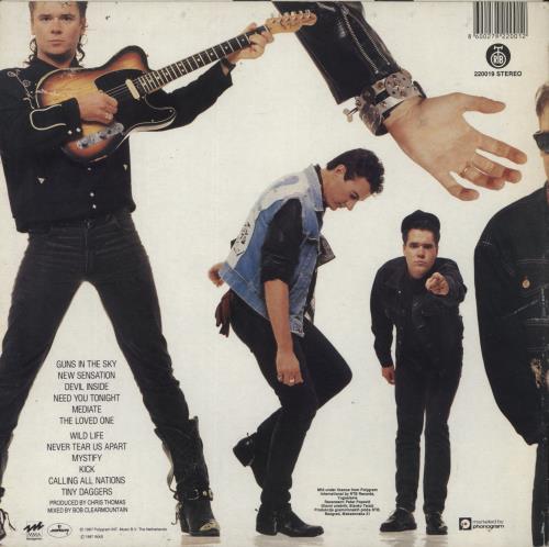 Inxs Kick vinyl LP album (LP record) Yugoslavian INXLPKI890299