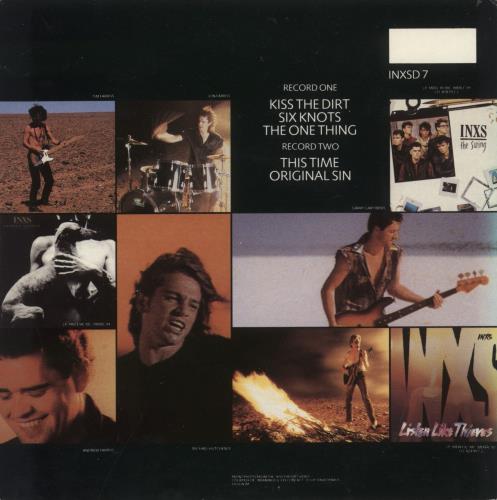 Inxs Kiss The Dirt - Double Pack 7" vinyl single (7 inch record / 45) UK INX07KI24886