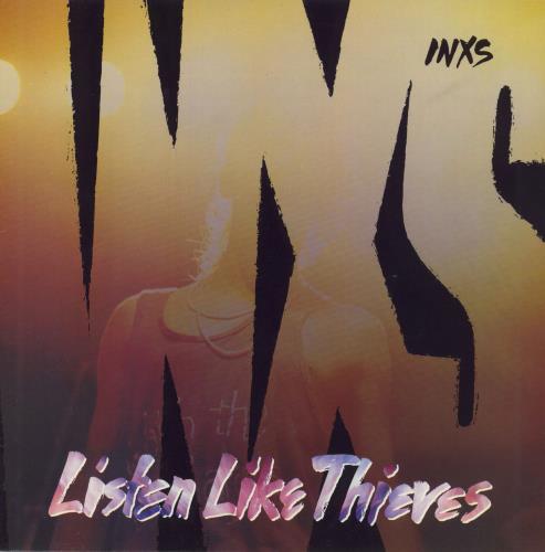Inxs Listen Like Thieves vinyl LP album (LP record) UK INXLPLI317034