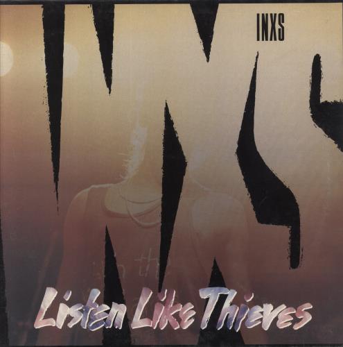 Inxs Listen Like Thieves vinyl LP album (LP record) Dutch INXLPLI836796
