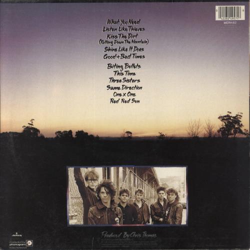 Inxs Listen Like Thieves vinyl LP album (LP record) Dutch INXLPLI836796