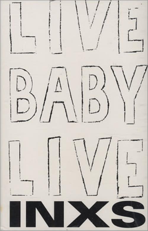 Inxs Live Baby Live cassette album UK INXCLLI36877