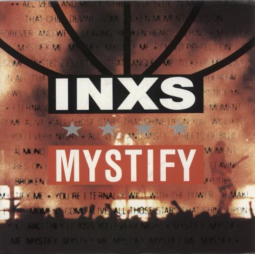 Inxs Mystify - Inj 7" vinyl single (7 inch record / 45) UK INX07MY877439