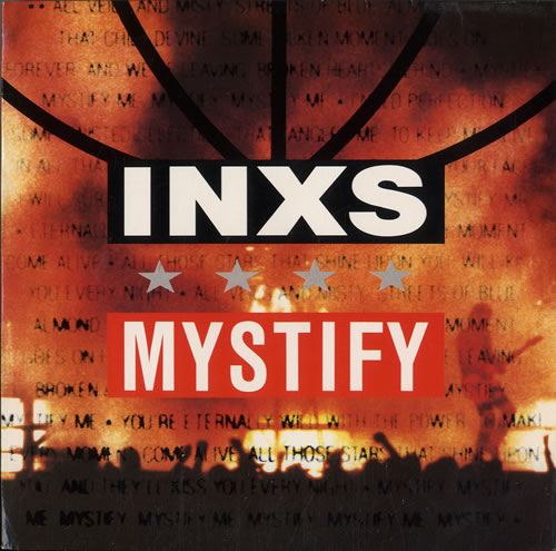 Inxs Mystify 7" vinyl single (7 inch record / 45) UK INX07MY225097