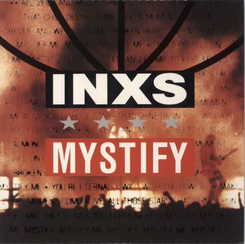 Inxs Mystify 7" vinyl single (7 inch record / 45) UK INX07MY691615