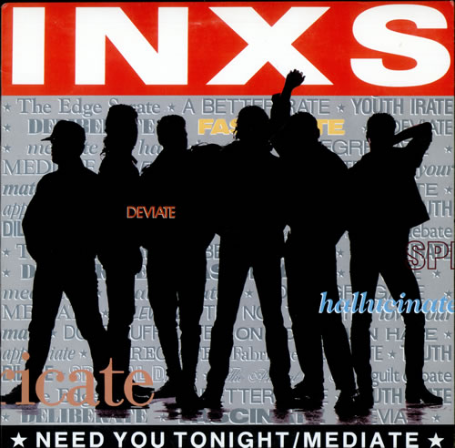 Inxs Need You Tonight/mediate 12" vinyl single (12 inch record / Maxi-single) US INX12NE18323