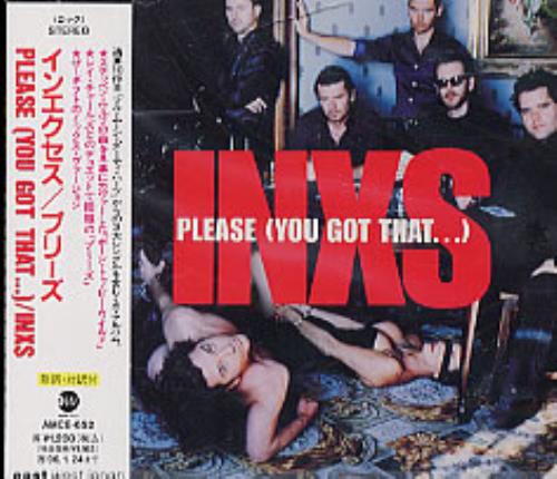 Inxs Please CD single (CD5 / 5") Japanese INXC5PL123037