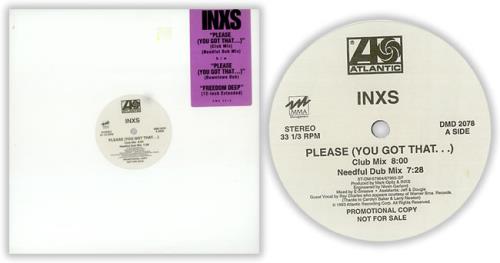 Inxs Please 12" vinyl single (12 inch record / Maxi-single) US INX12PL32017