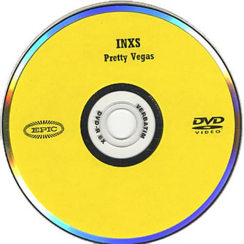 Inxs Pretty Vegas promo DVD-R US INXDRPR379622