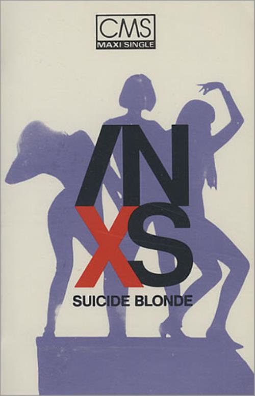 Inxs Suicide Blond cassette single Canadian INXCSSU187839