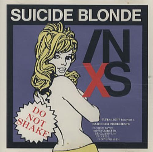 Inxs Suicide Blonde CD single (CD5 / 5") US INXC5SU02928