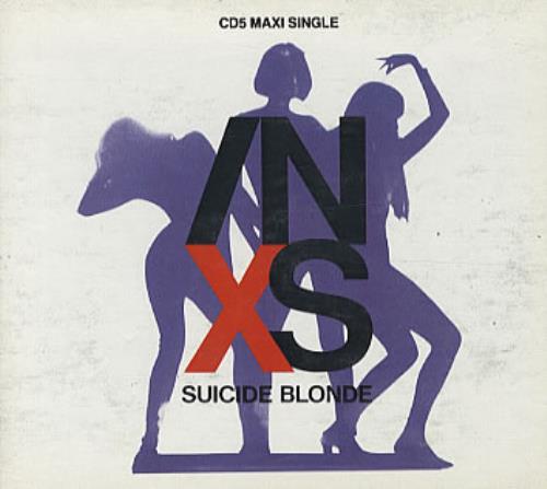 Inxs Suicide Blonde CD single (CD5 / 5") US INXC5SU04411