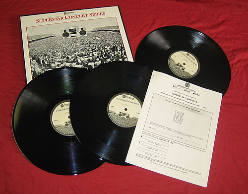 Inxs Superstar Concert Series Vinyl Box Set US INXVXSU237345