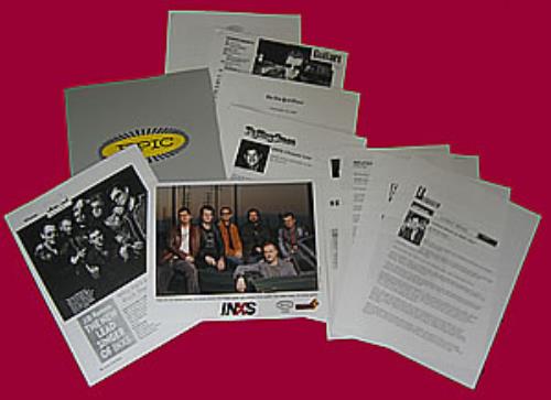Inxs Switch media press pack US INXPPSW357762