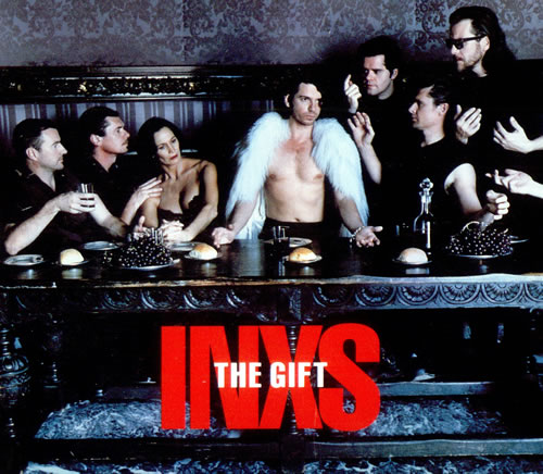 Inxs The Gift 2-CD single set (Double CD single) UK INX2STH203802