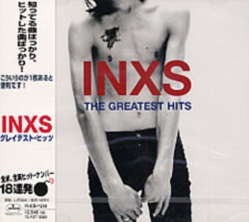 Inxs The Greatest Hits CD album (CDLP) Japanese INXCDTH197157