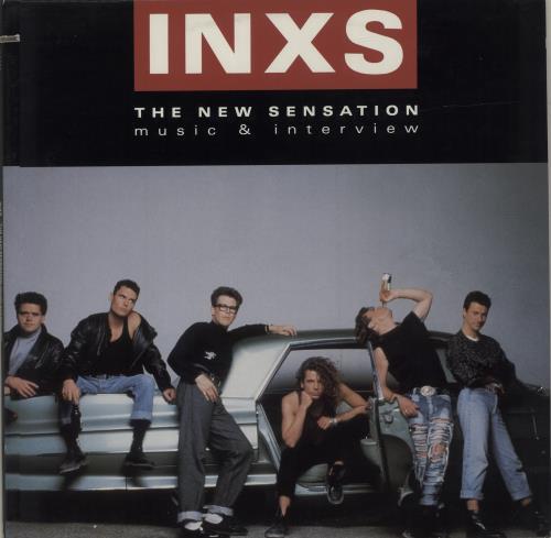 Inxs The New Sensation - Music & Interview 2-LP vinyl record set (Double LP Album) US INX2LTH34442